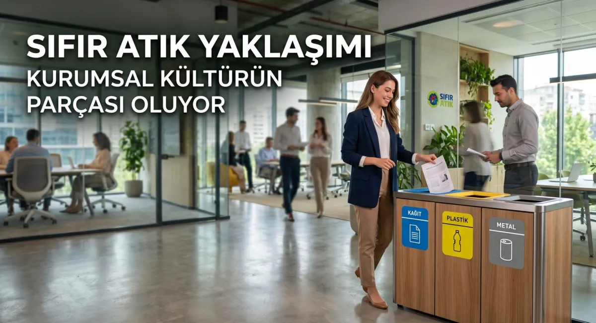 Sıfır Atık Yaklaşımı Kurumsal Kültürün Parçası Oluyor