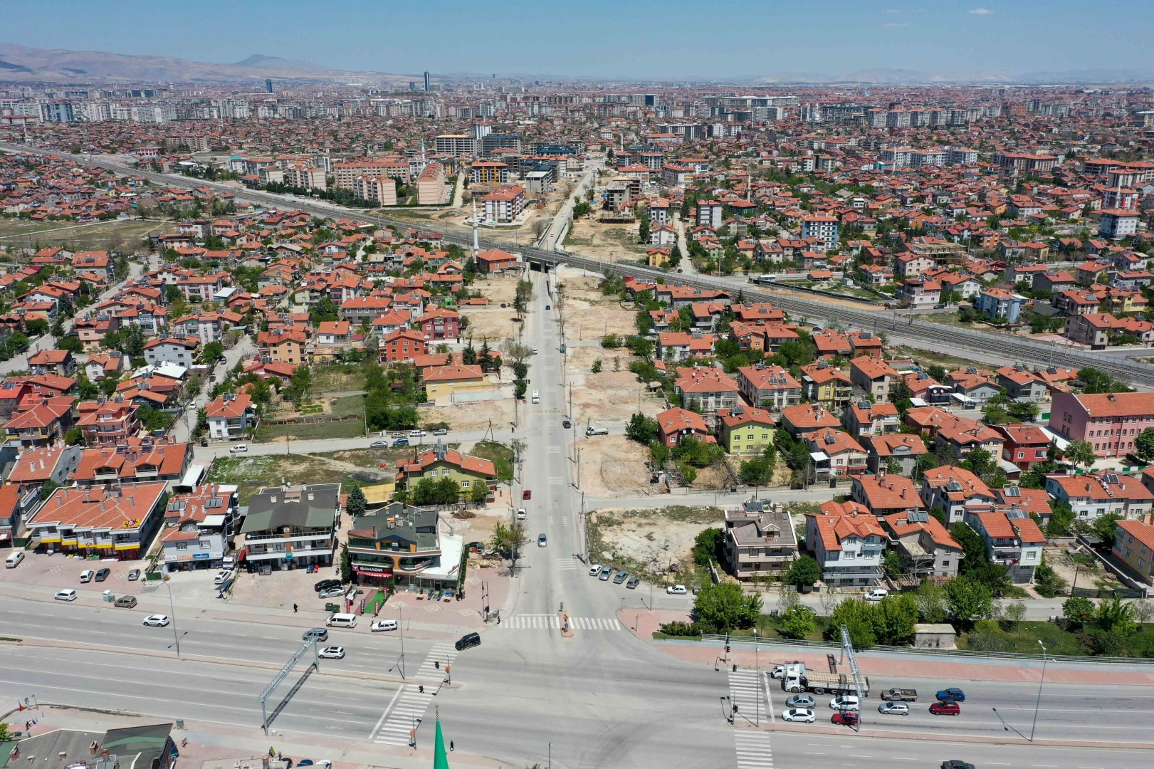 Konya Meram'da Hasanköy yeni çehreye kavuşuyor