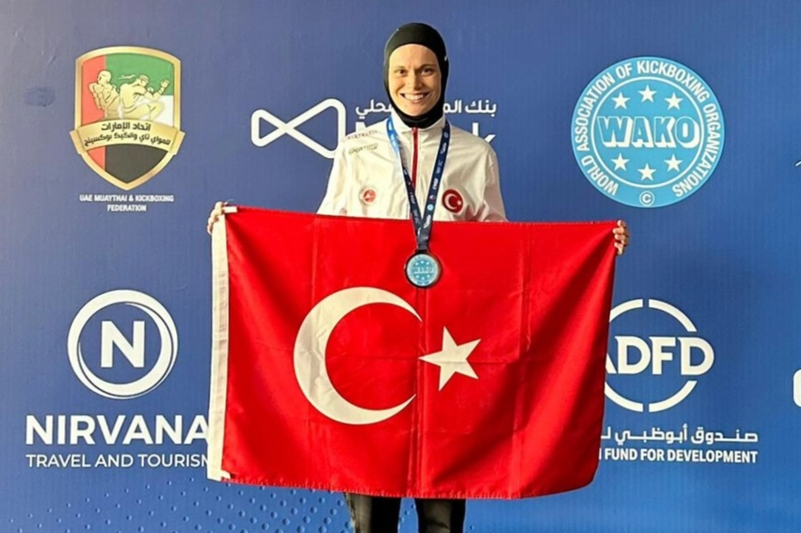 Sakaryalı kick boksçu Dünya 3’üncüsü oldu