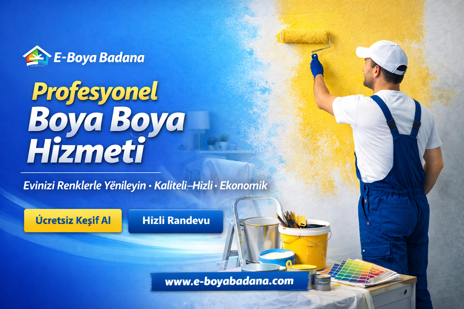 Ev ve Daire Boyamada Doğru Planlama ile Uygun Fiyat Avantajı